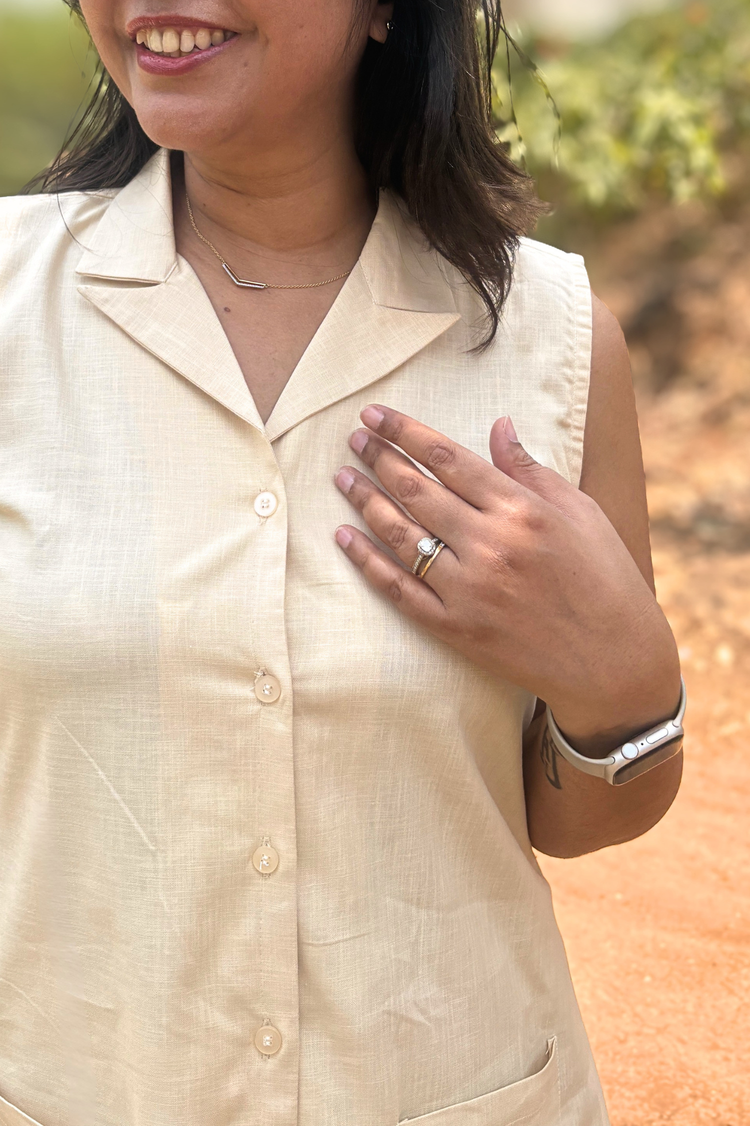 Sunday Brunch: Notch Collar Dress in Yellow