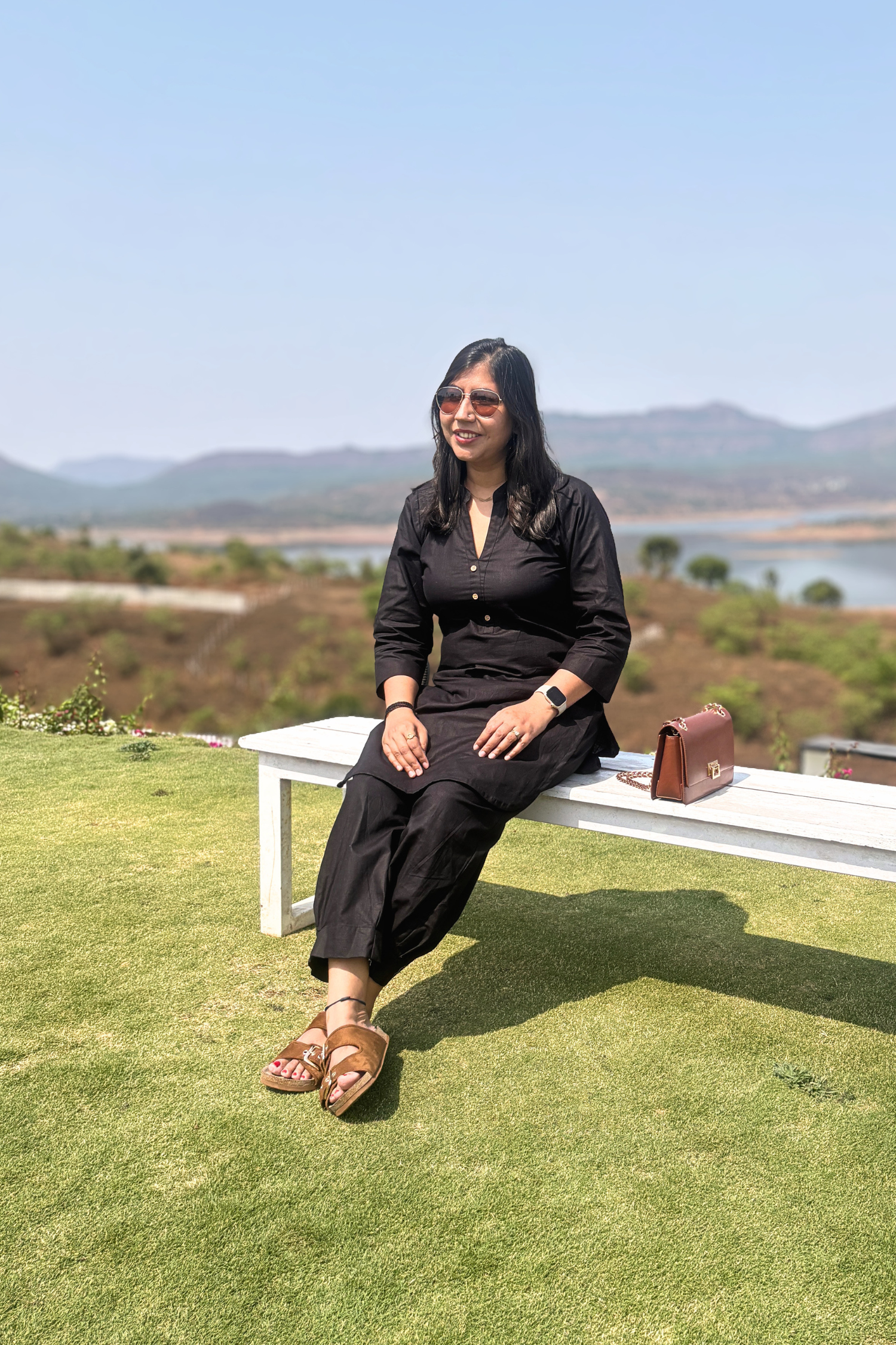 Desi Summer: Co-ord Set in Black