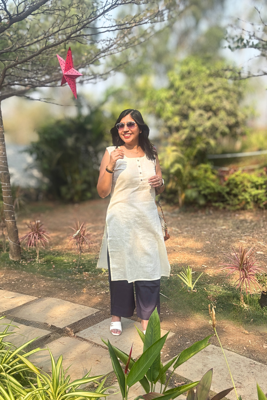 Mixtape: Long Kurta in Off White