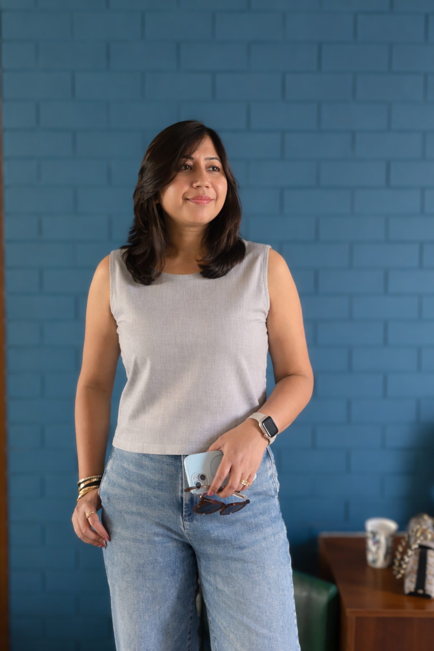 Sundance: Solid Top in Grey