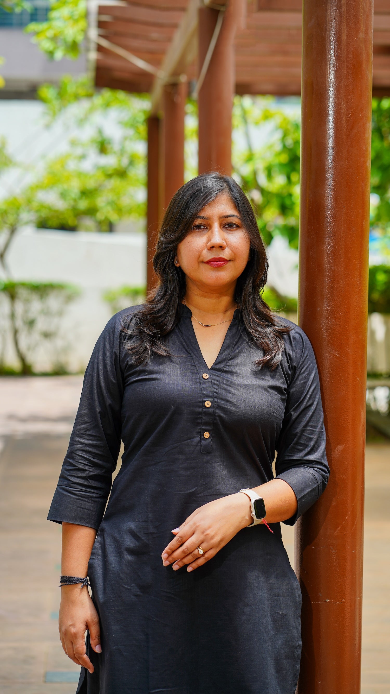 Desi Summer: Kurta in Black
