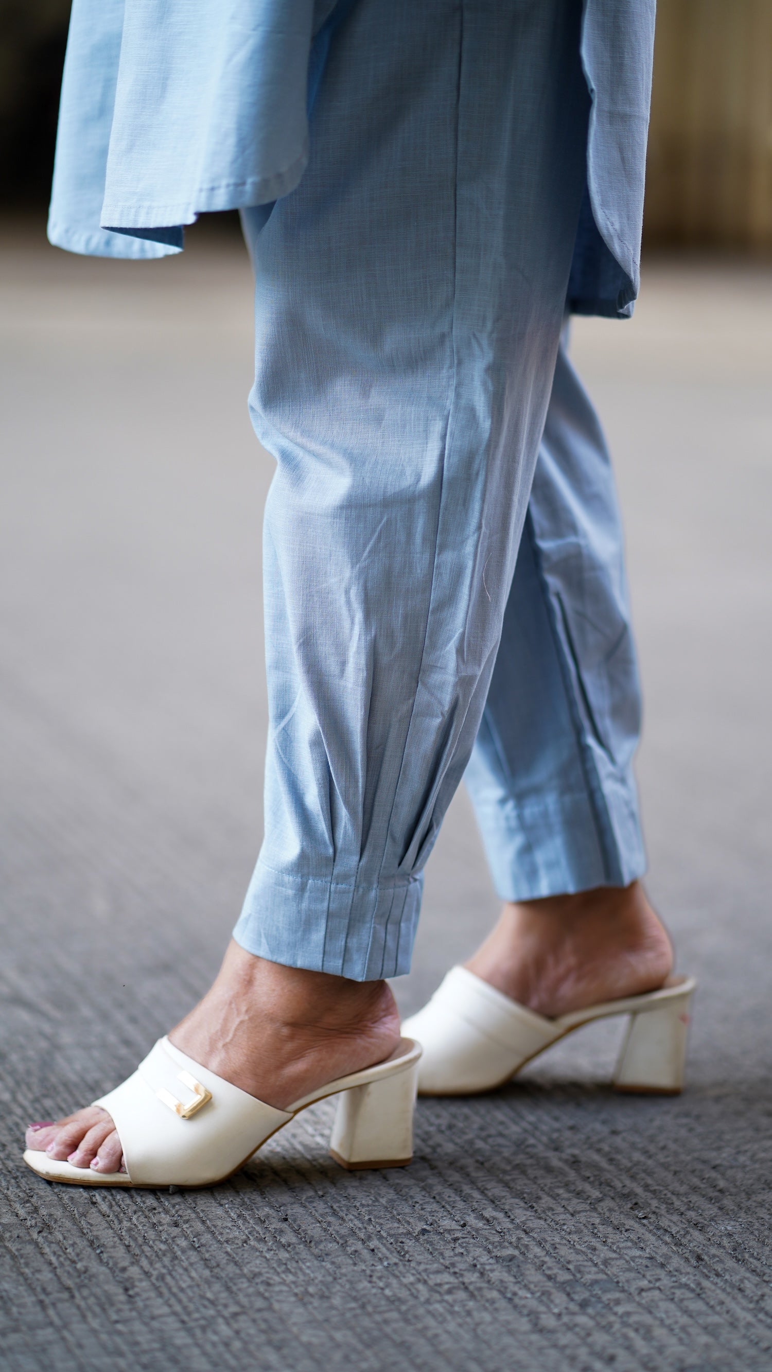 Desi Summer: Co-ord Set in Blue