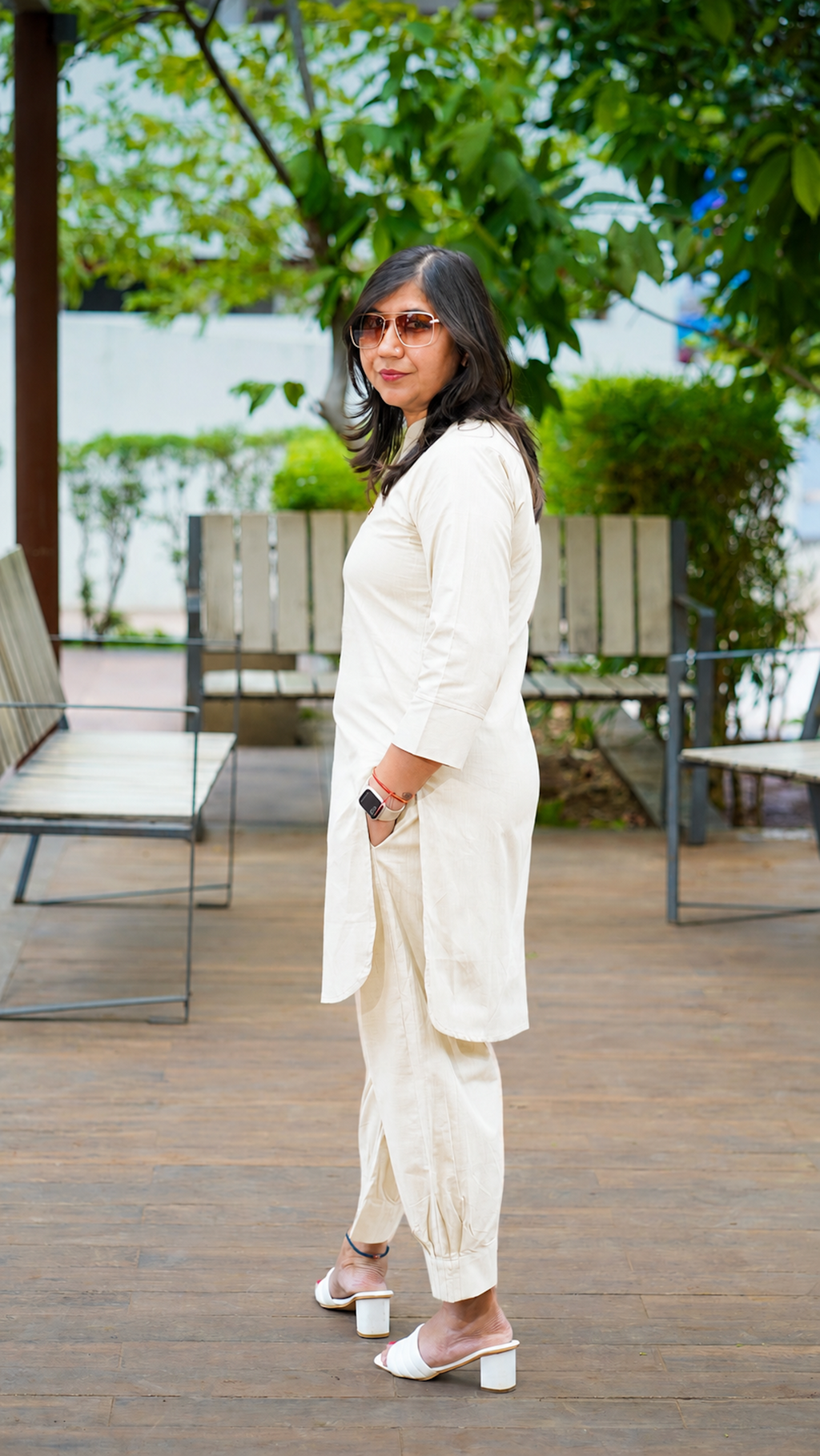 Desi Summer: Co-ord Set in Yellow