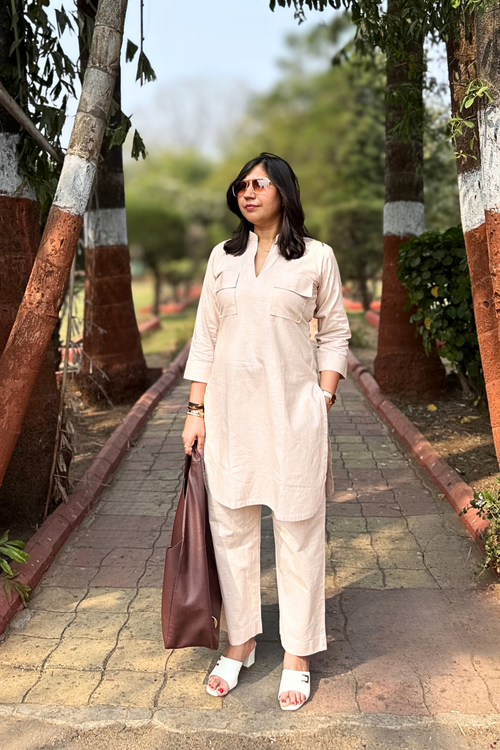 Cherry Blossom: Pants in Baby Pink