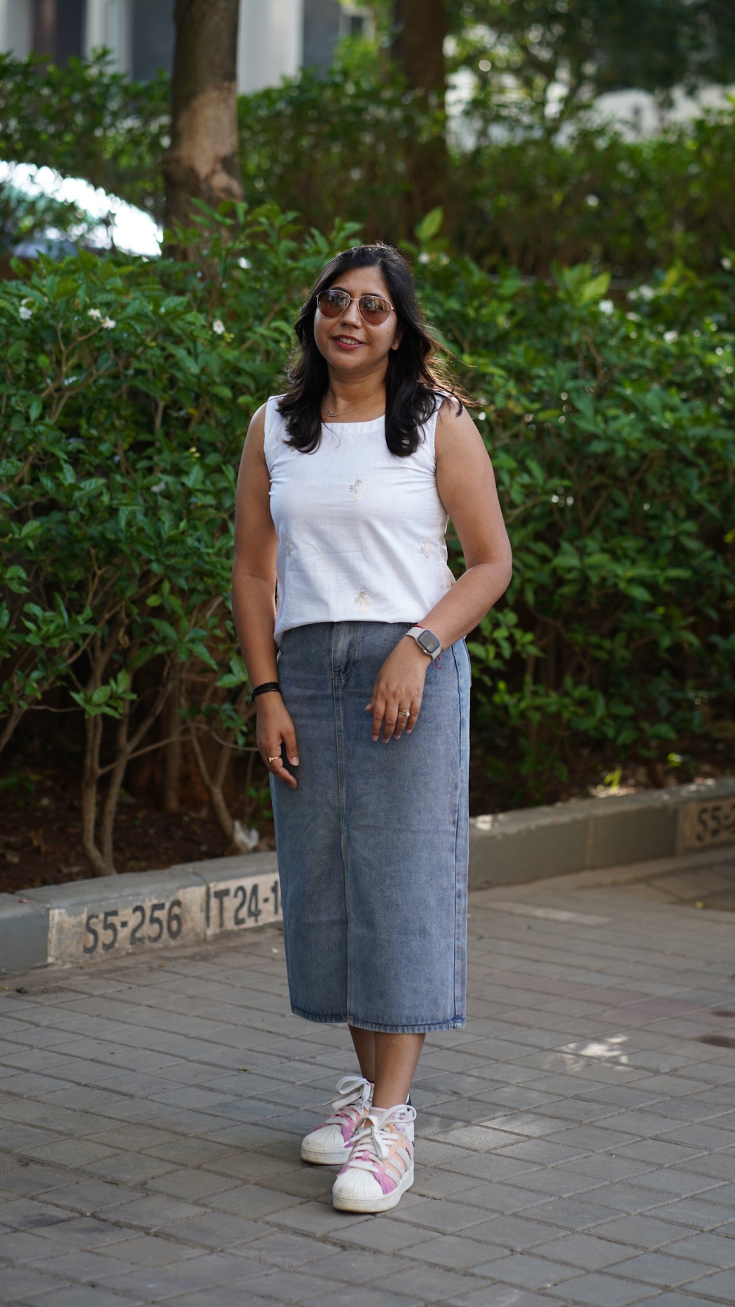 Sundance: Embroidered Top in White and Cream