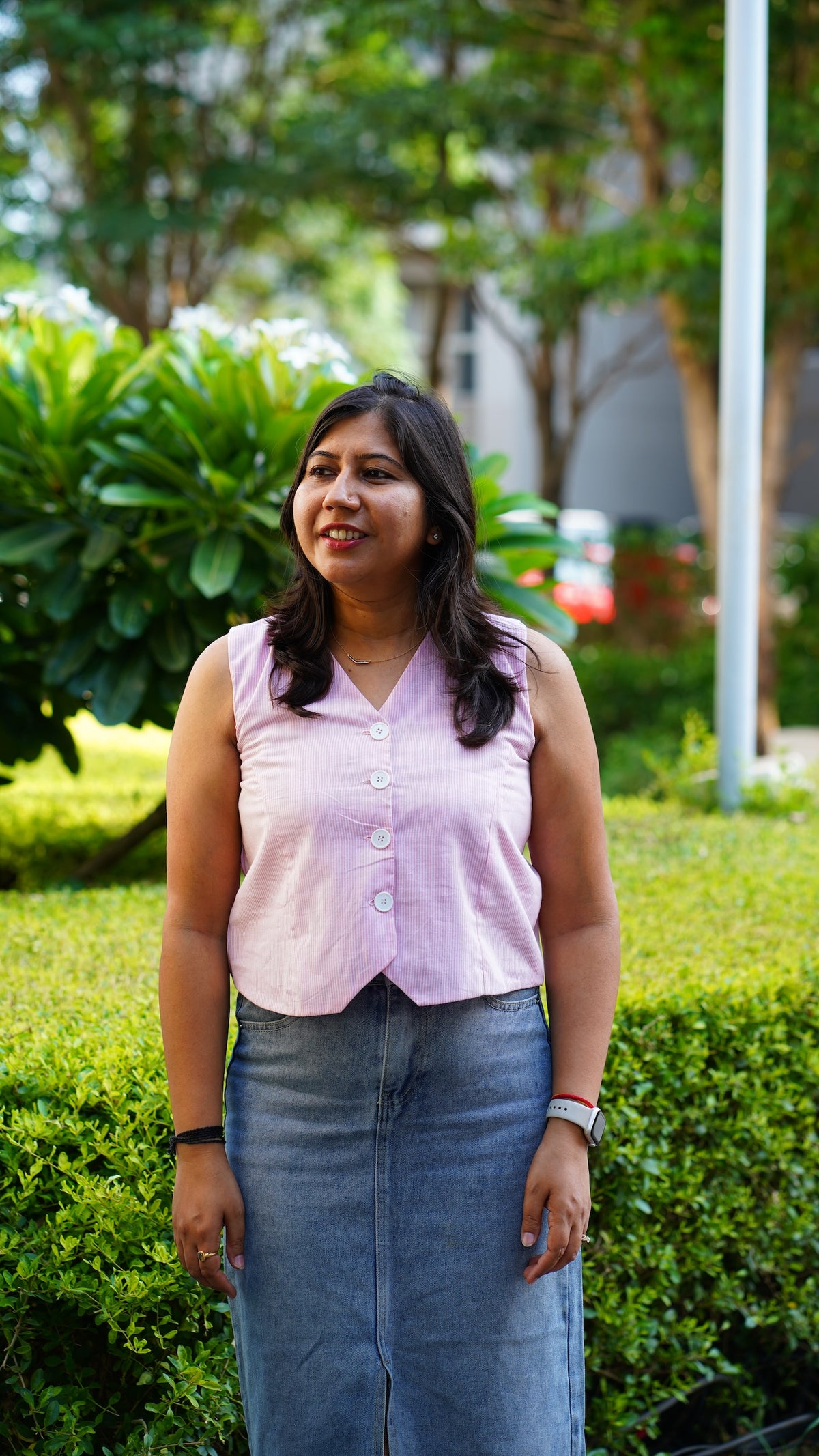 Little Drama: Waistcoat in Pink