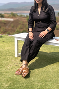 Desi Summer: Pants in Black