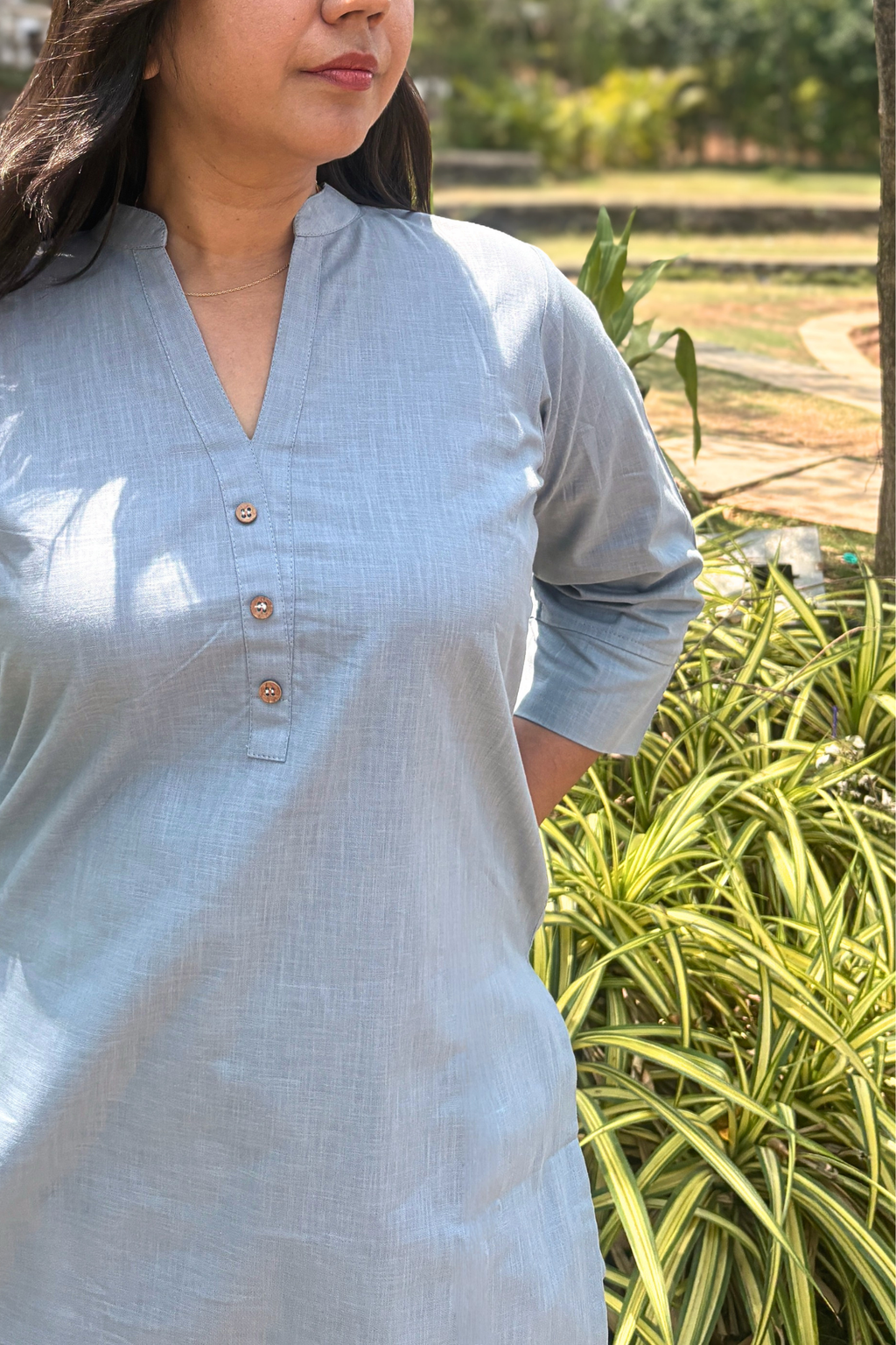 Desi Summer: Kurta in Blue