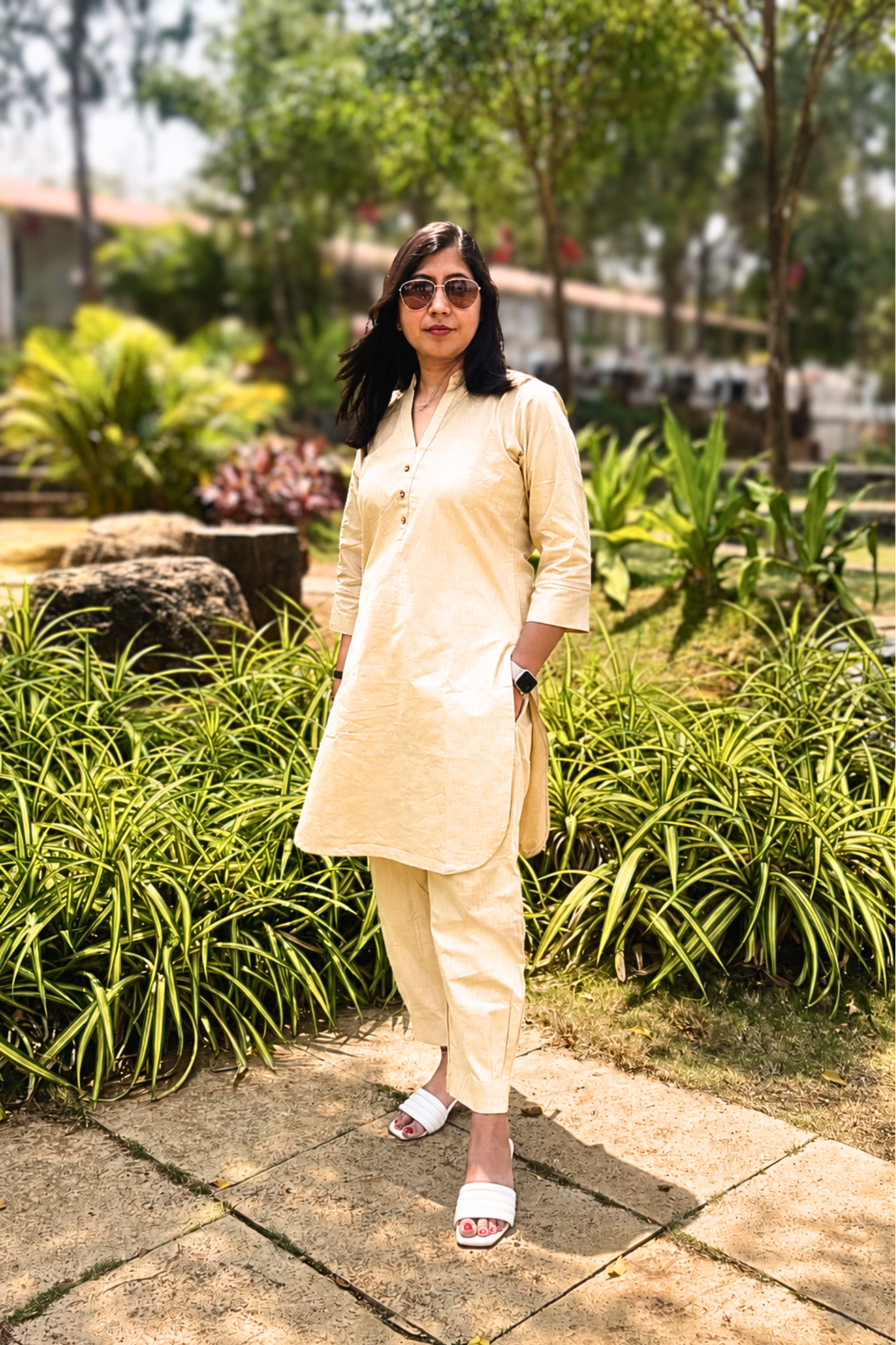 Desi Summer: Co-ord Set in Yellow