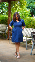 PPT to Party: Dress in Navy Blue