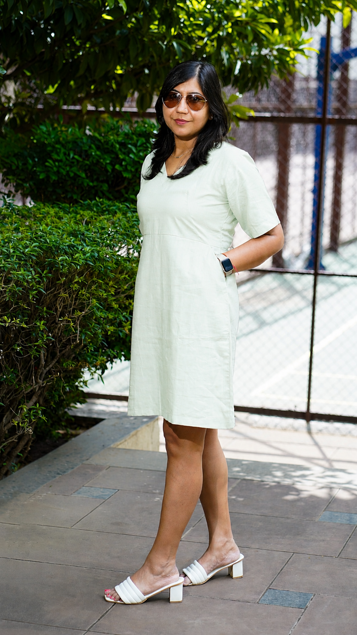 PPT to Party: Dress in Matcha Green