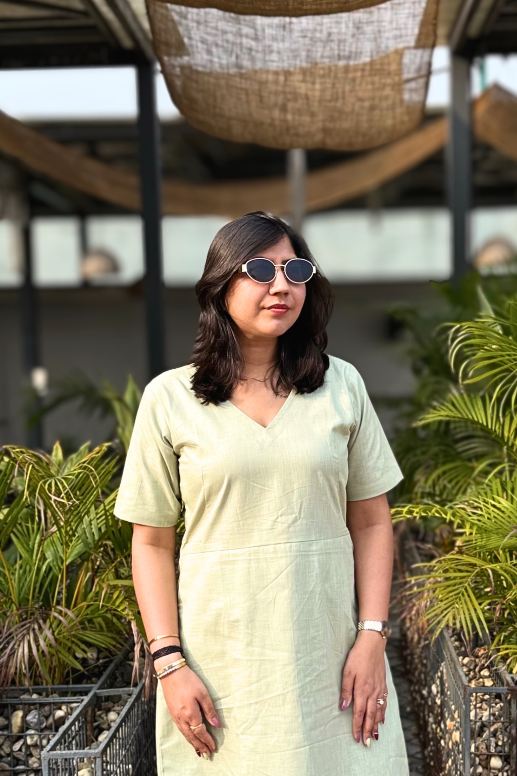 PPT to Party: Dress in Matcha Green