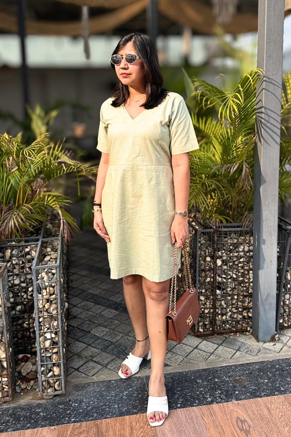 PPT to Party: Dress in Matcha Green