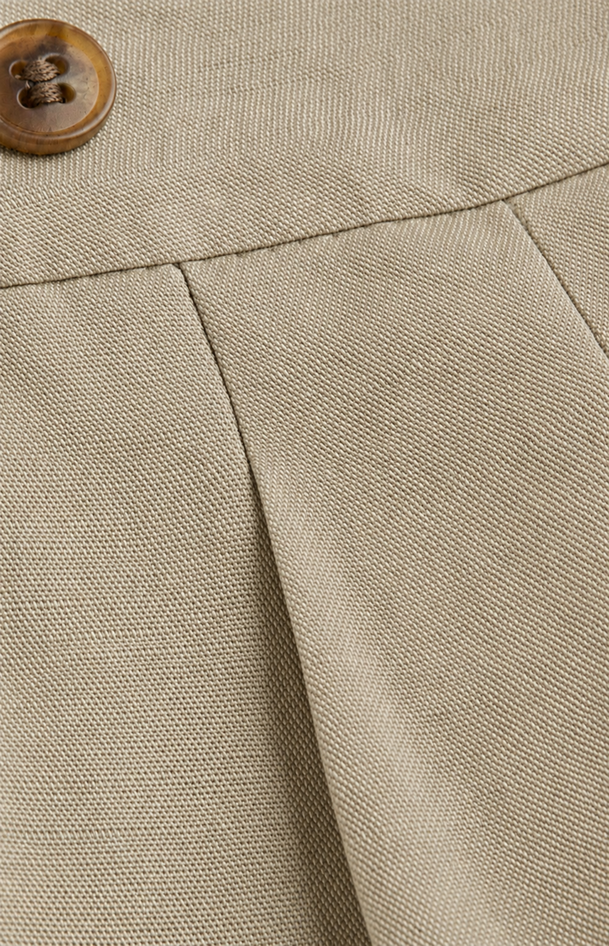SLO-MO: Pleat Pants in Beige