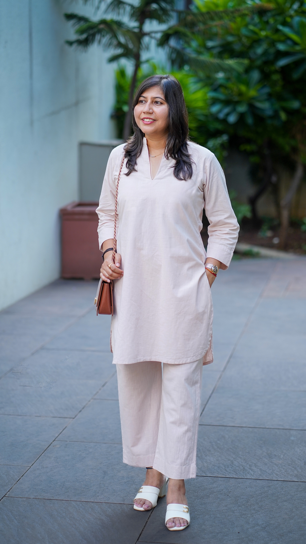 Cherry Blossom: Co-ord Set in Baby Pink