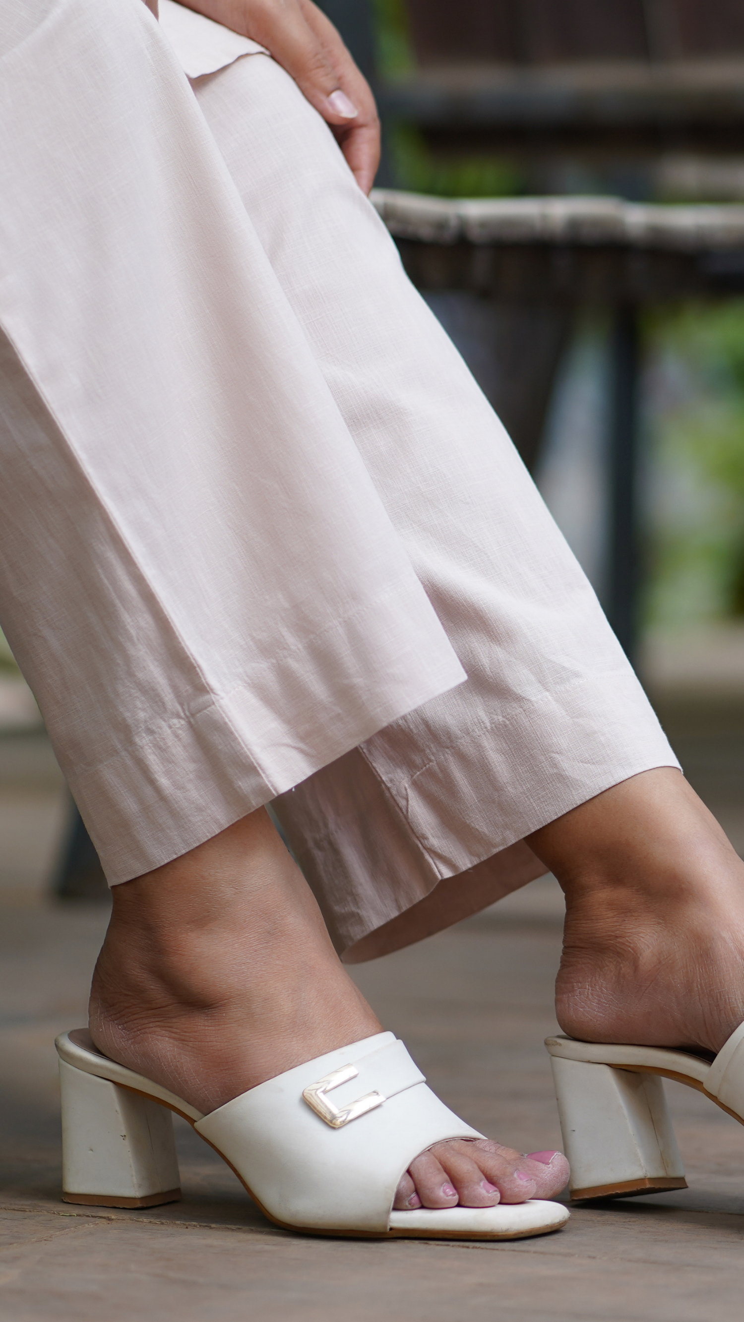 Cherry Blossom: Pants in Baby Pink