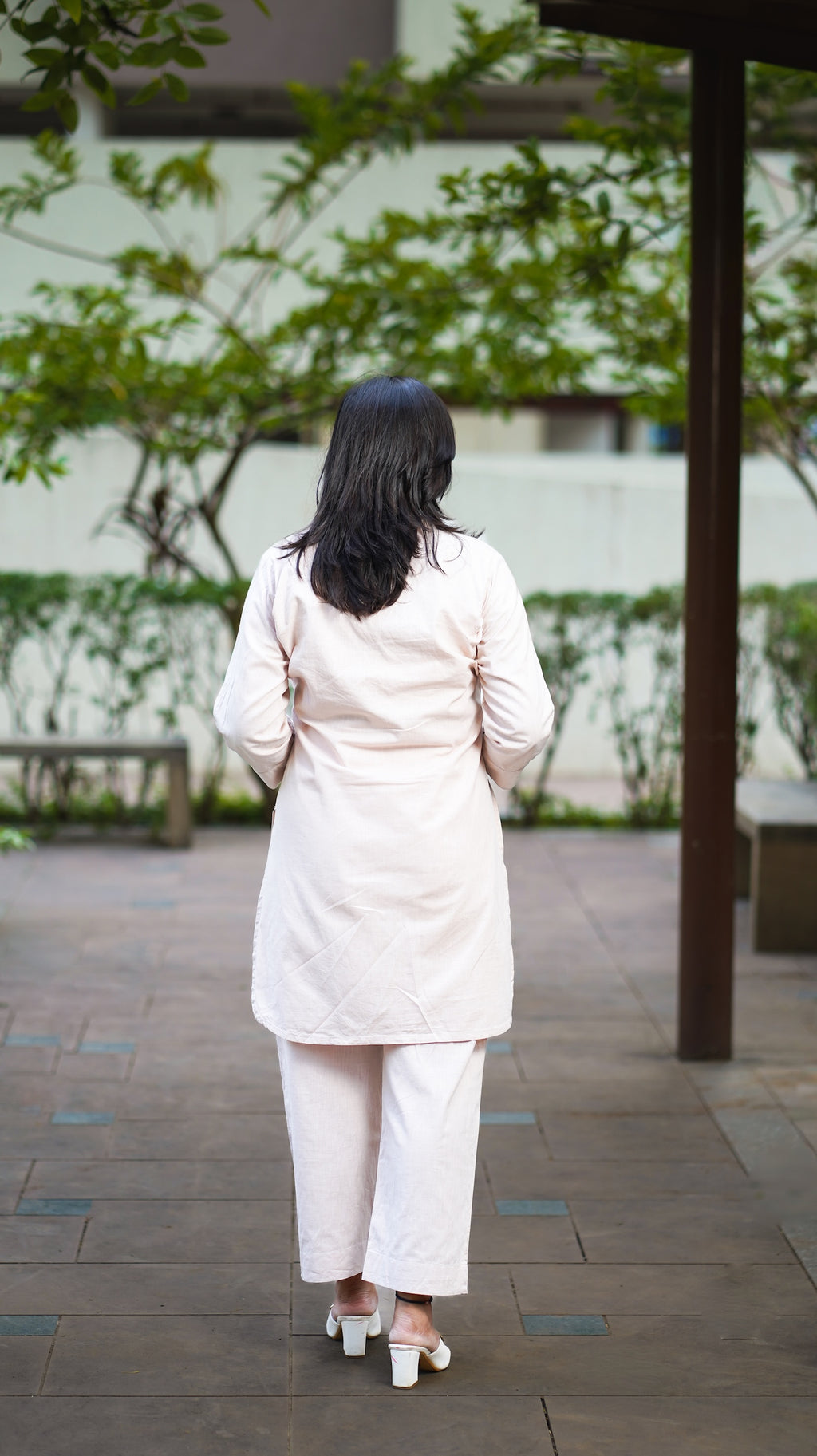 Cherry Blossom: Pants in Baby Pink